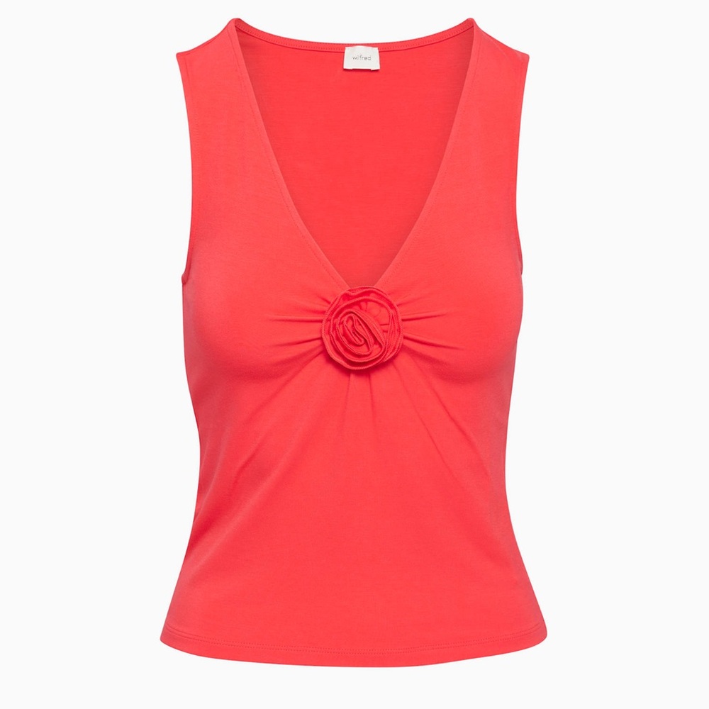 Aritzia Wilfred GoodLux Bloom Top
